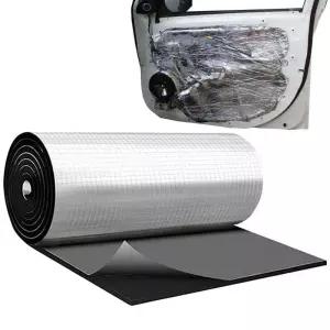자동차 방음 매트 자체 접착 지붕 소음 데드너 후드 도어 및 방화벽 용 방수 차량 댐핑 도구