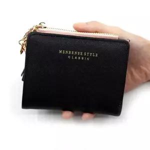 태슬장식 반지갑 레터링 패치 카드 지폐 동전 보관 여성반지갑 미니지갑 초등학생지갑