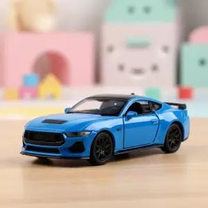 씨케이 웰리 2024 포드 머스탱 GT 미니어처 자동차 다이캐스트 미니카 풀백카 프라모델