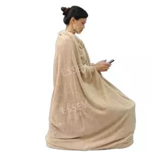 좌훈가운 커버 가운 벨벳 반신욕 전신 좌욕 요 소매형 찜질 좌훈 훈증 치마