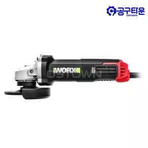웍스 WU980B 앵글 그라인더 1050W 100mm 경량형 토글스위치