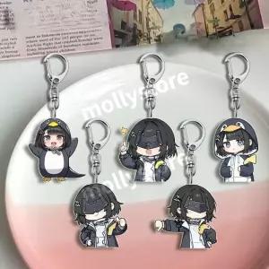 명일방주 엔드필드 구구가가 펭귄 관리자 아크릴 키링 키체인 가방고리