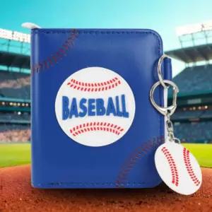 베이스볼 스윕 카드 지퍼 반지갑 야구 월렛 파우치 어린이치 캐릭터치 초등학생치 아동치 터필통 문구