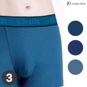 [제임스딘]제임스딘 남자자카드팬티 기능성 메쉬 스판팬티 드로즈팬티세트 편한