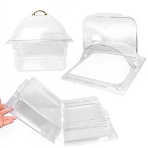PC 바트뚜껑 플립형 돔형 밧트 밧드 뚜껑 뷔페 반찬통