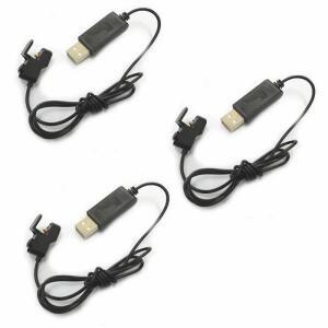 SYMA X23 X23W Z3 USB 충전 케이블 와이어 플러그 RC 드론 쿼드콥터의 리튬 폴리머 배터리용 3.7V 충전기