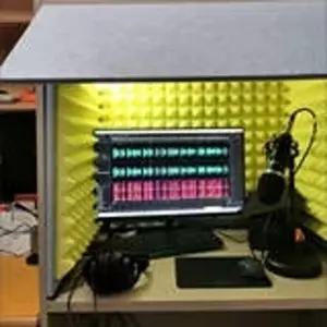 미니 방음 부스 공부방 유투브 간이 가림막 방음벽