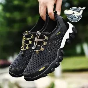 여름 남성 슬립온 아쿠아슈즈 통기성 운동화 여름 슬립온 등산화 남성운동화 ZG