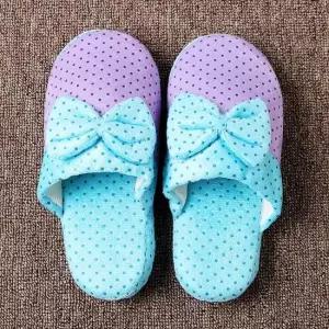 여성용 방한 슬리퍼 다용도실 쿠션 신발 고무바닥 겨울 교생 선생님 사무실용