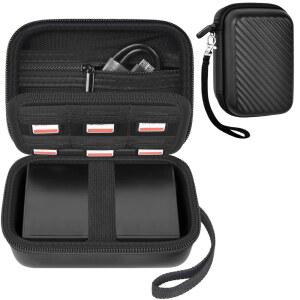 Seagate 1TB 2TB 4TB / UnionSine / Toshiba / WD Elements 휴대용 HDD SSD 솔리드 스테이트 하드 드라이브, SD 카드 및 USB 드라이브 홀더 정리함(박스 전용)과 호환되는 외장 하드 드라이브 케이스