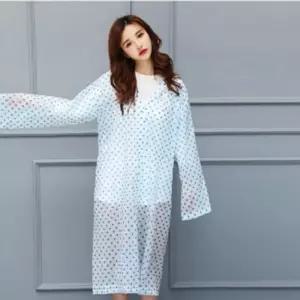 우의 레인코트 레이니 도트무늬 우비 우비옷 비옷