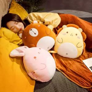 캐릭터 SET 담요 HND 동물모양 쿠션