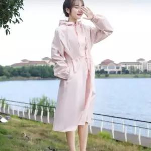 [텐바이텐]골프비옷 바람막이 레인코트 골프우의 남녀공용 캐디 초경량