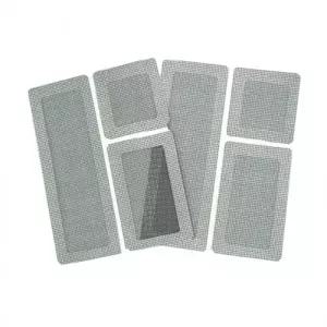 방충망 보수용 스티커 세트 테이프 틈새막이 사각 쫄대 베란다 창문 현관 샷시 물구멍 모기장 수리 수선 밴