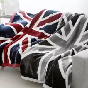 유니언잭 밍크 무릎담요/사무실/차량/캠핑/차박/낮잠/학생/성인/카페/담요/블랭킷/인테리어/낚시