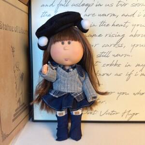 24cm 스페인 감자 미아 인형 새 스타일 옷 귀여운 의상 드레스업 의류 선물 소녀 어린이 패션 장난감