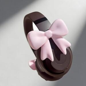 실리콘 이어폰 보우 참 2026 패션 장식 소니 분실 방지 귀여운 클립 & 케이스 액세서리