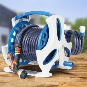 고급 릴호스 20M 고무 고압 수도꼭지 호수연결 워터릴 호스 호수 고무 고압 릴 연결 수도 꼭지 물