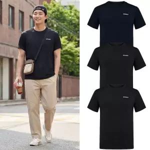 [아이더](신세계 사우스시티)EIDER 남자 기본 반팔티 3장 세트 3PACK 여름 일상 겸 운동복 이너 아이스 ...