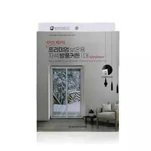 고품질 자석 방풍커튼 베란다 방한 120X210 창문 커텐 비닐 방풍비닐 방풍커튼 방풍비닐커튼 WFLT6KU