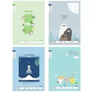 [문구/오피스] 10개입 공책 A 1세트 10칸 과목노트 쓰기 초등 1-2