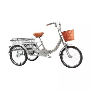 성인용 세발 자전거 바이크 인력거 어른 노인용 바구니 안전한 삼륜 3륜152869