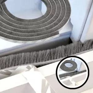 창문 바람막이 모헤어 문풍지 외풍차단 샤시 현관문 바람막이 방풍재 기밀성 홈웨어 냉난방 알루미늄