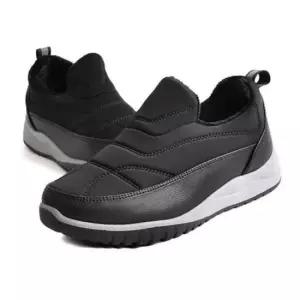 여성겨울신발 겨울 남녀공용 퍼안감 슬립온 따뜻한 털슈즈 털신발