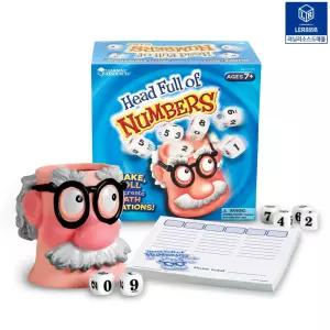 러닝리소스 머릿속 숫자 게임 보드게임 주사위놀이 연산학습 순발력 소근육발달 교육용 수학교구