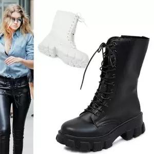 [카미엣뮤즈]어글리 미들 워커부츠_KM20w015