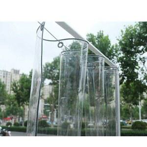 방풍 투명 비닐 방수포 두께 우레탄 차단 천막 창문