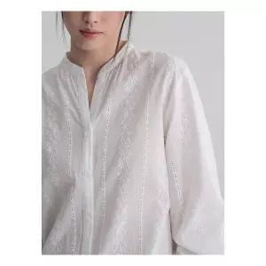 356364CM61 [에잇세컨즈] 자수 볼륨 블라우스 화이트 3150600