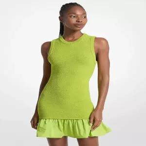 [정가 580000원] 크루넥 러플 미니 드레스 JS683GI5ZV320