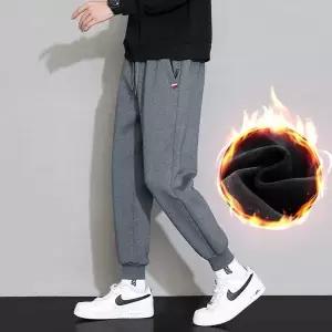 [셀러에이드]남자 기모 조거팬츠 츄리닝바지 트레이닝복 밴딩 따뜻한 겨울 안감
