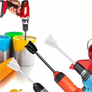 WL 페인트 교반기 믹서 전동드릴 비트 날개 교반 패들 시멘트 퍼티