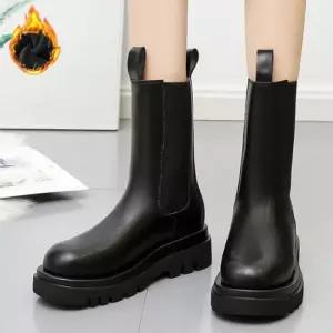 겨울 기모 부츠 보온 신발 여성이신는 편한 방한 부츠 여성방한화 방한신발 여자겨울신발