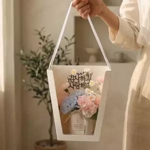 제인 비누꽃 카네이션 로즈 화분 선물 쇼핑백 세트 가정의달 스승의날 어버이날 어린이집 단체 기업 선물