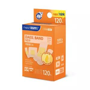 [대일밴드] 오리지널 혼합형 상처밴드 120매+표준형밴드8매