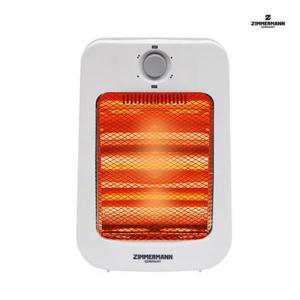 짐머만 화이트 2단 전기난로 가정용 석영관 히터 사무실 발난로 전열기 ZMH-9320W