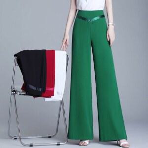 라틴댄스복 바지 팬츠 공연복 여성 사교 라인 댄스 와이드