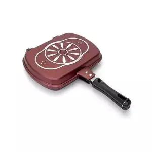 키친아트 UO28YU56 세라믹 양면팬 더블팬 샌드위치팬 토스트팬 생선구이팬