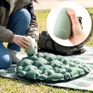 [아트박스]/방콕연구소 휴대용방석 접이식 에어 비행기 방석 무하중 에어셀