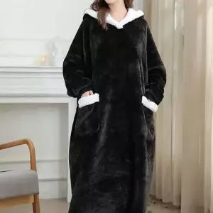 극세사 대형 후드 블랭킷 입는 담요 LM-0492 블랭킷 입는담요