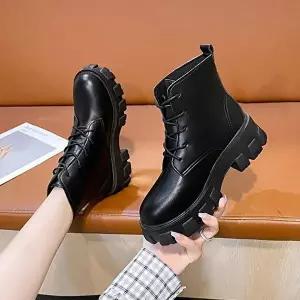 여성 데일리 트롸 키높이업 워커 LU85 스웨이드 겨울부츠 앵클워커 yanhua 벨트 구두 r 워커힐 부티