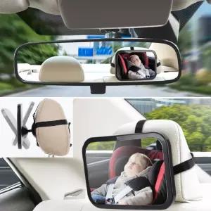 아기 잘보이는 유아 안전 카시트 후방거울 편리한 차량용 추천 간편탈부착 인기