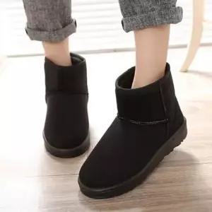 여성 따뜻한 털 겨울 부츠 방한 캐주얼 데일리 여성털부츠 여성겨울부츠 여성로우부츠