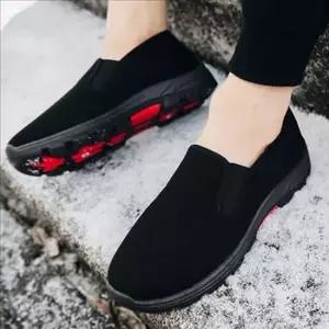 겨울 남성 방한화 양털 남자 방한화 신발 로퍼 겨울 방한화