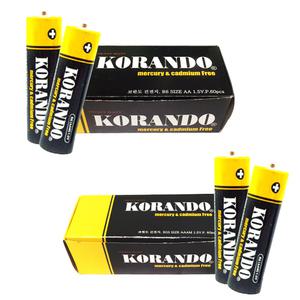 코란도 벌크 망간 건전지 60알 AA AAA 장난감 리모컨