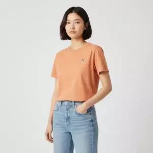 [메종키츠네] 폭스헤드 여성 반팔티셔츠 오렌지 LW00105KJ0008 0131 152242609