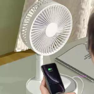 접이식선풍기 가정용 길리조절 무선 폴딩 충전식vwx162